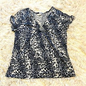 Cheetah print top
